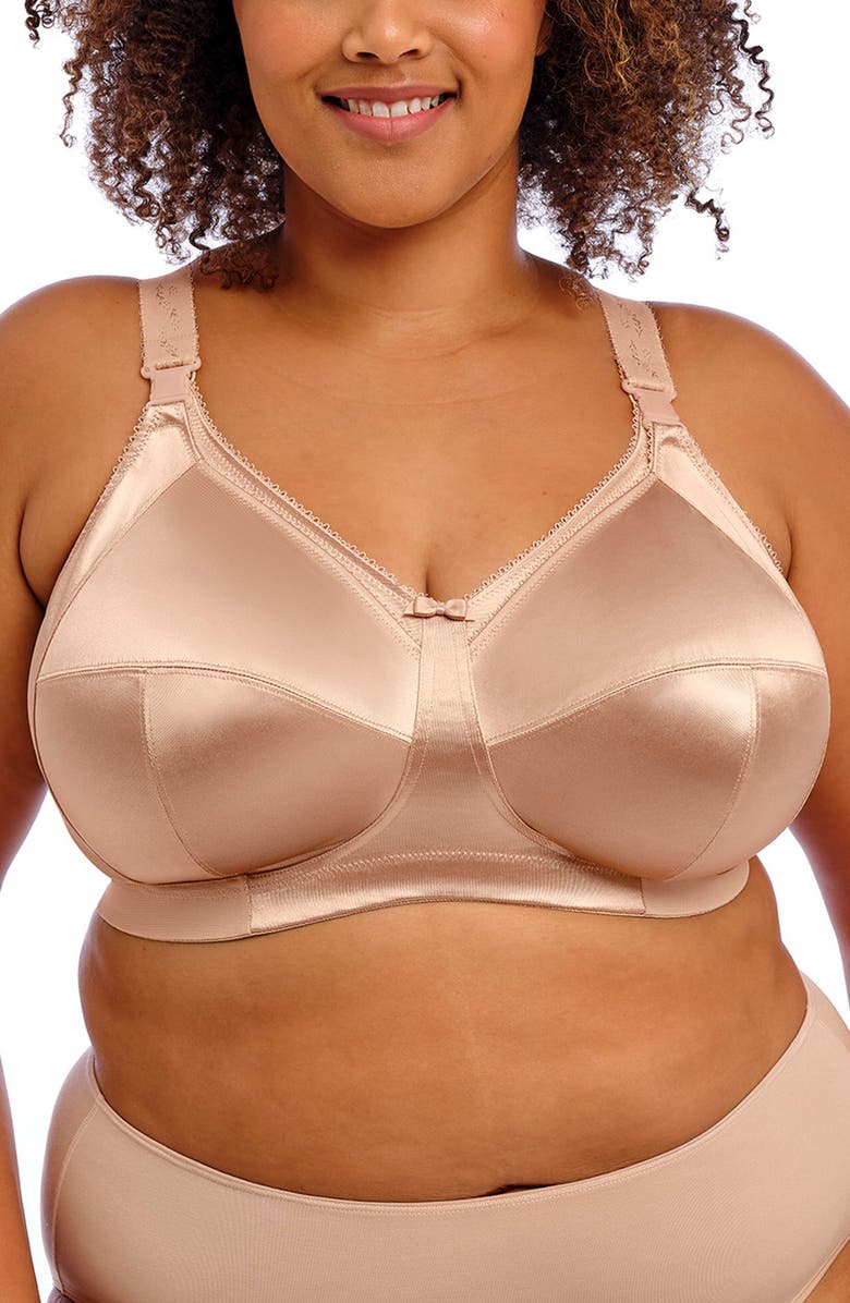Goddess Keira Underwire Nursing Bra, Main, color, Nude