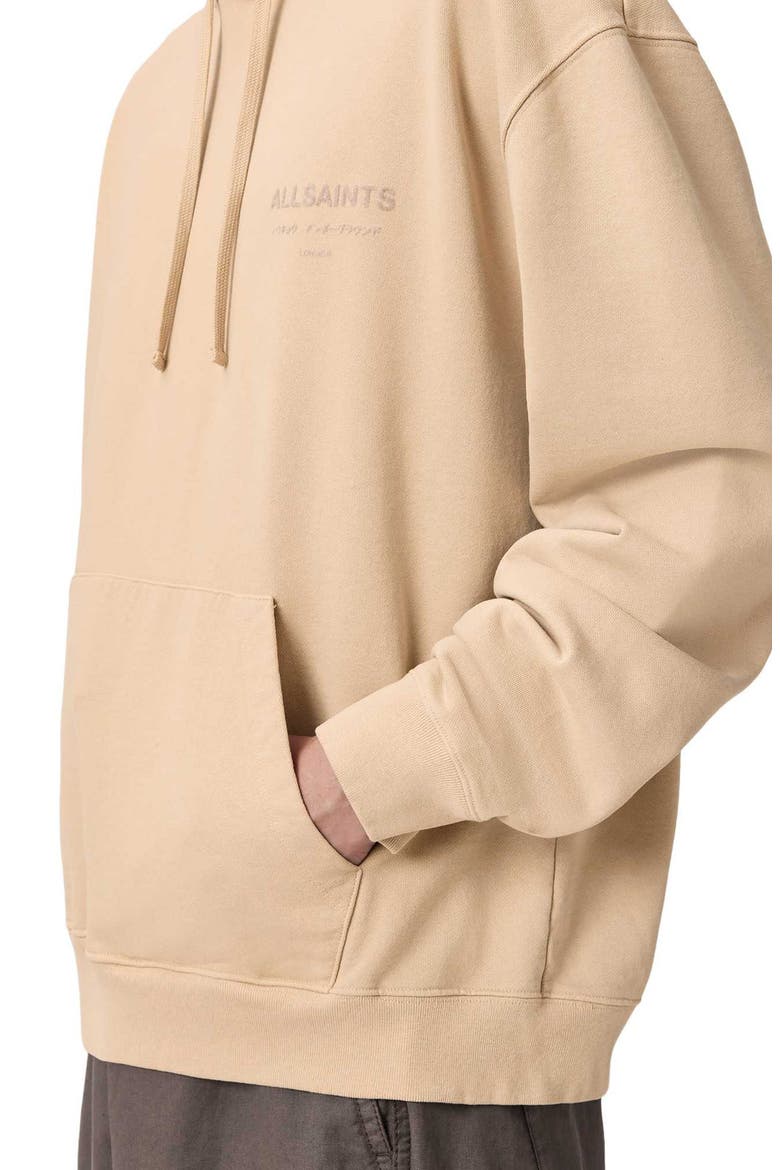 Xander Cotton Hoodie, Alternate, color, SUNSET BROWN