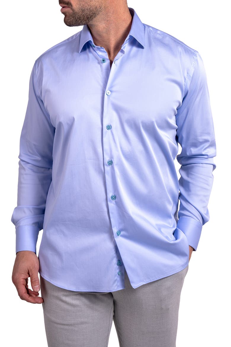Blacklabel Softstretch Ascension Button-Up Shirt, Alternate, color, BLUE