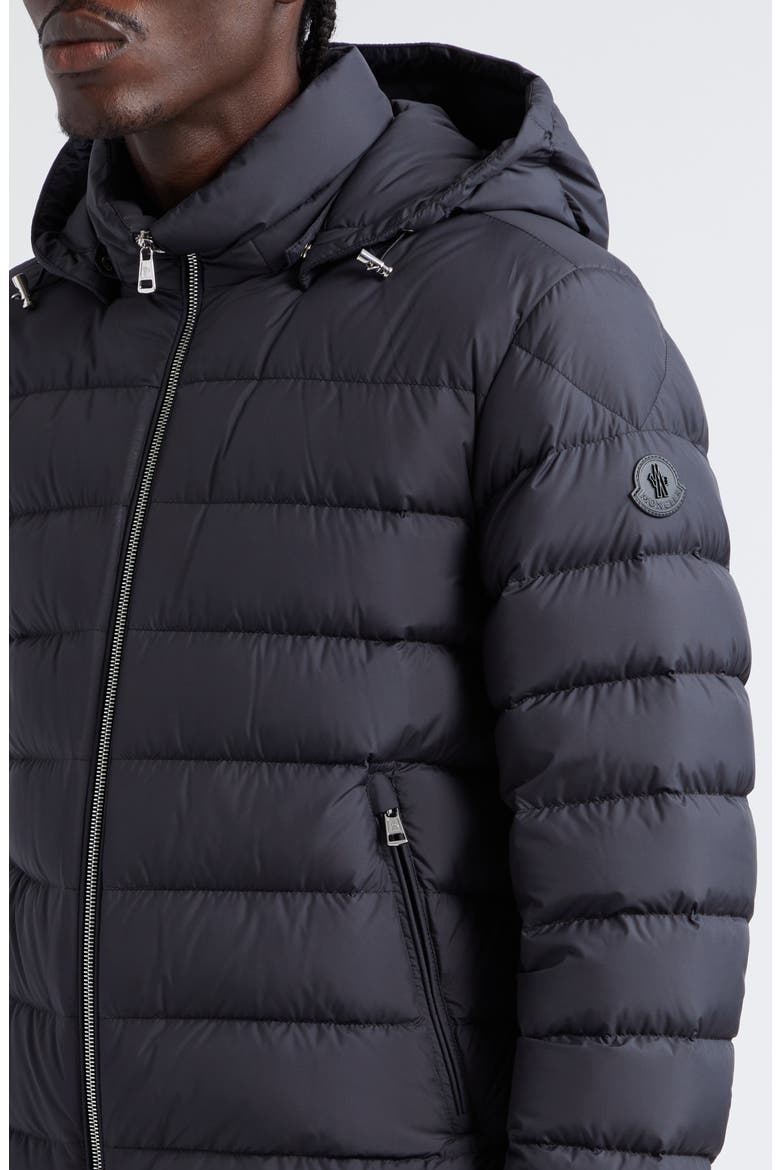 Arneb Hooded Down Jacket, Alternate, color, BLACK