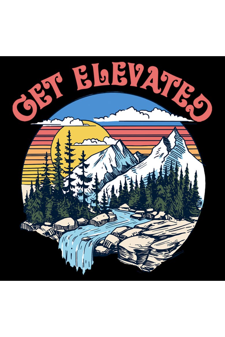 Men's Lost Gods Get Elevated  Graphic T-Shirt, Alternate, color, Black