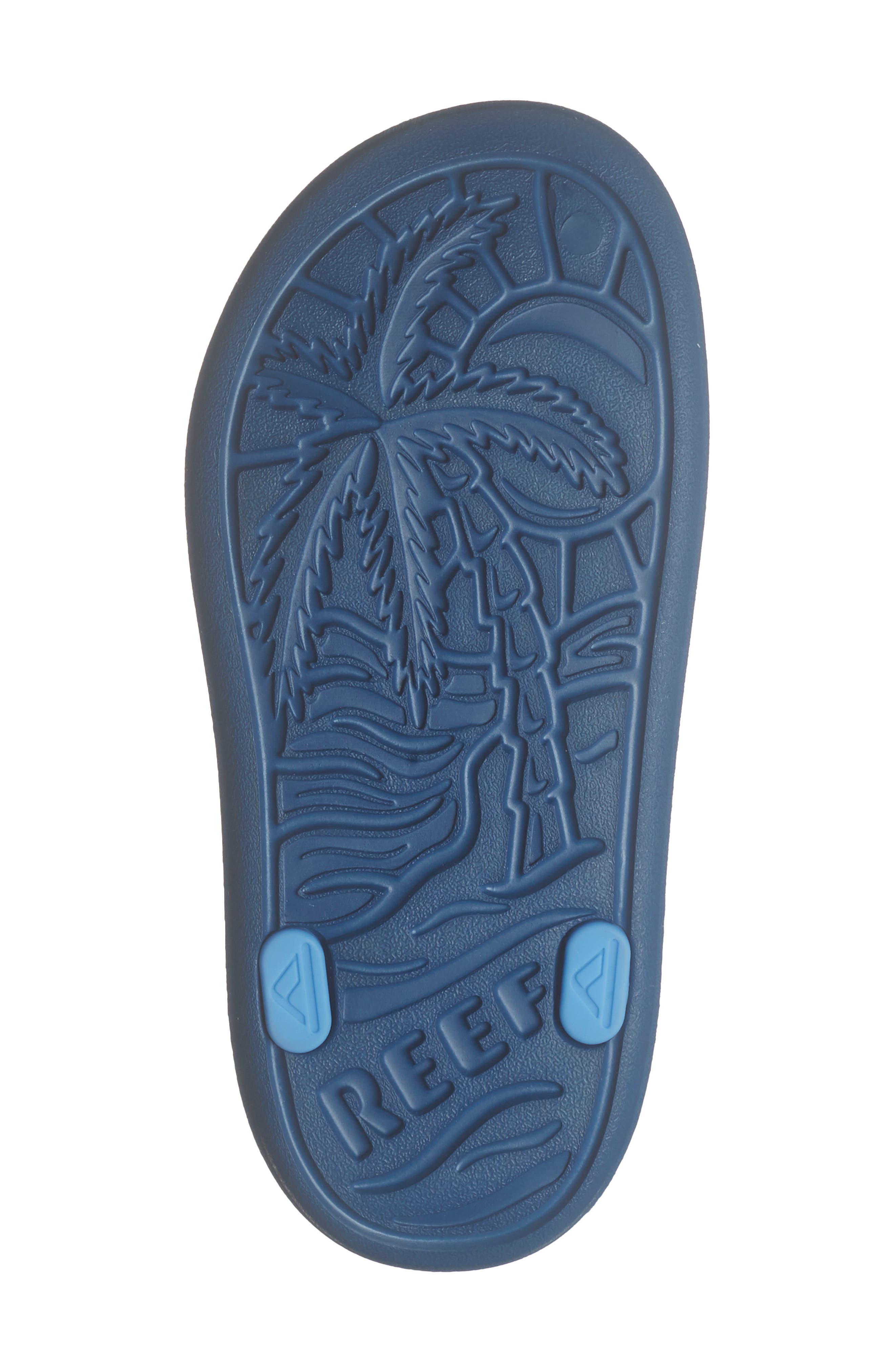 Reef Kids' Totally Beachin Fisherman Sandal, Alternate, color, Blue/ Light Blue