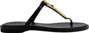 Madison Maison Leather Flat Hammered Link Sandal