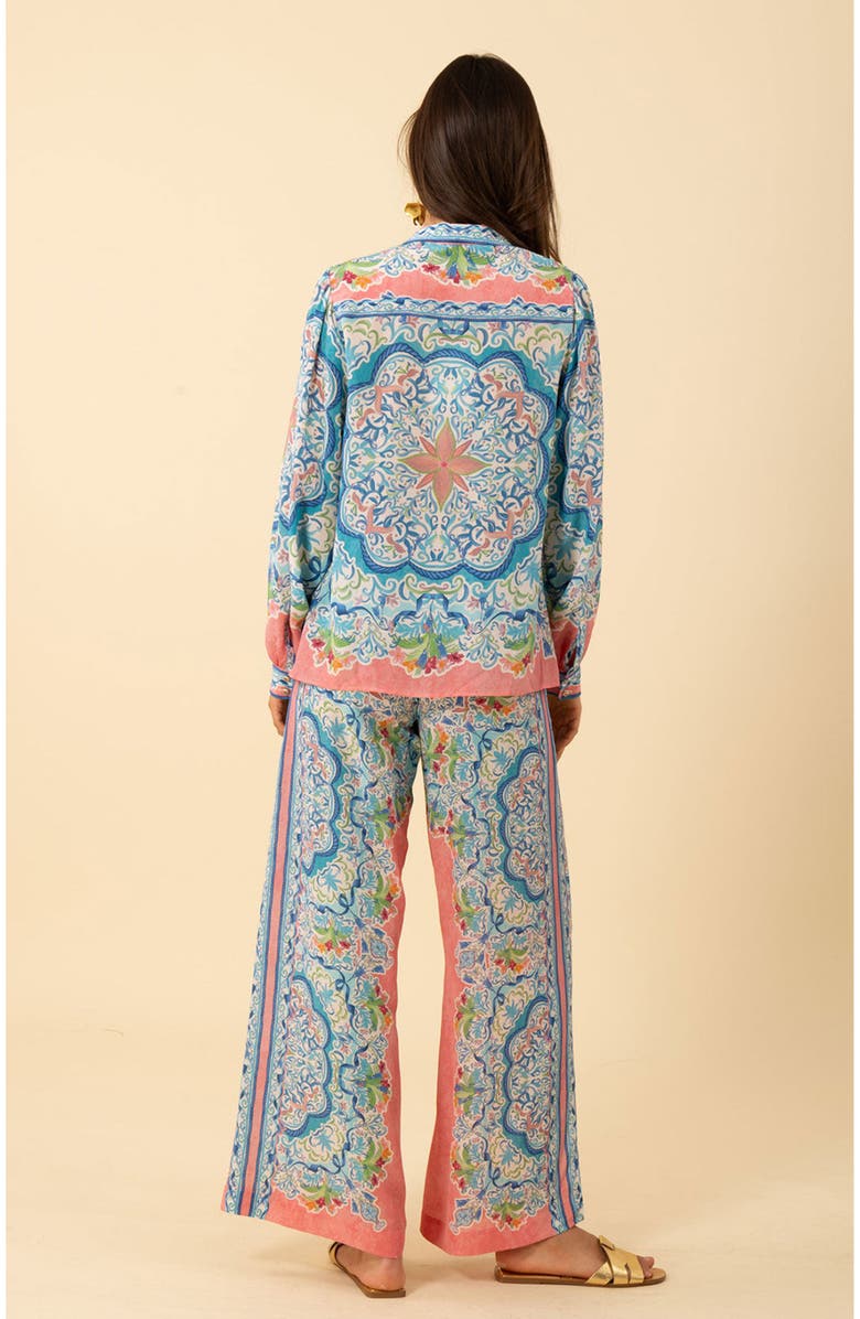 Hale Bob Kinslee Silk Top, Alternate, color, 