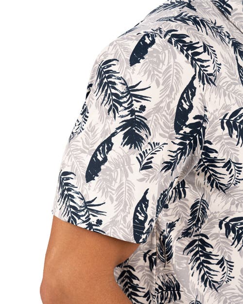 Black Clover Hidden Clover Polo In White