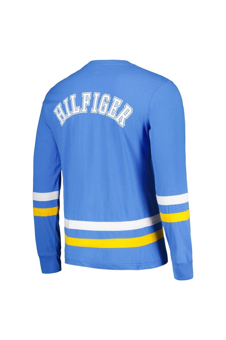Men's Tommy Hilfiger Powder Blue/Gold Los Angeles Chargers Nolan Long Sleeve T-Shirt, Alternate, color, Powder Blue