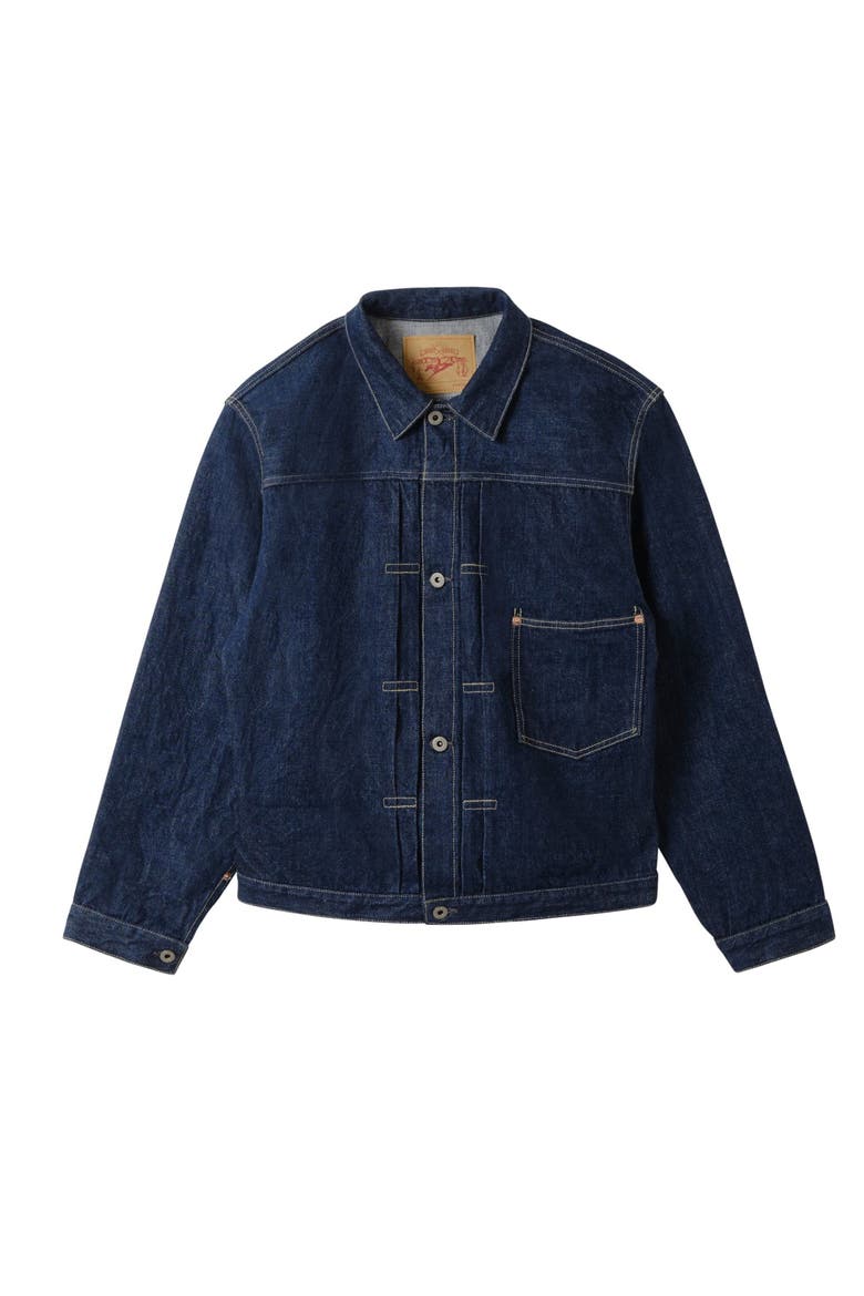 Buddy Vintage Denim Jacket, Main, color, Blue