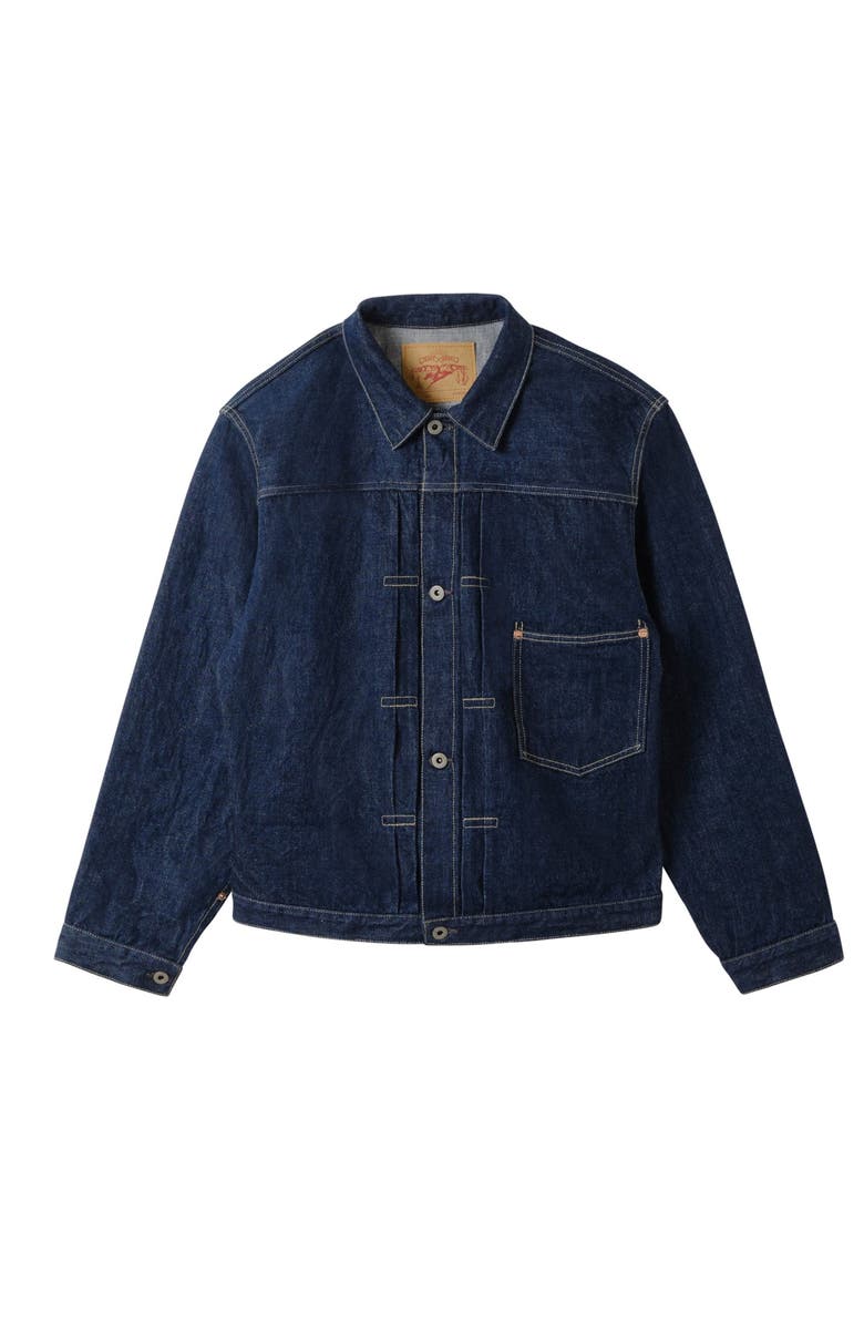 Fortela Buddy Vintage Denim Jacket, Main, color, Blue