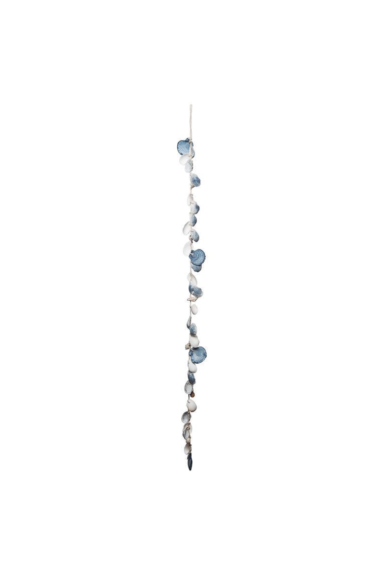 Coastal Blues Christmas Garland, Alternate, color, Blue