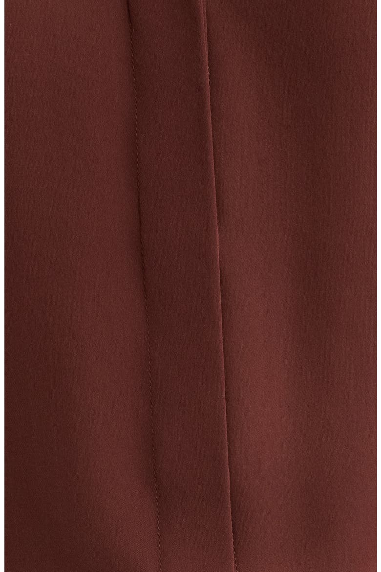 The Gillian Ruched Sleeve Silk Top, Alternate, color, CURRANT