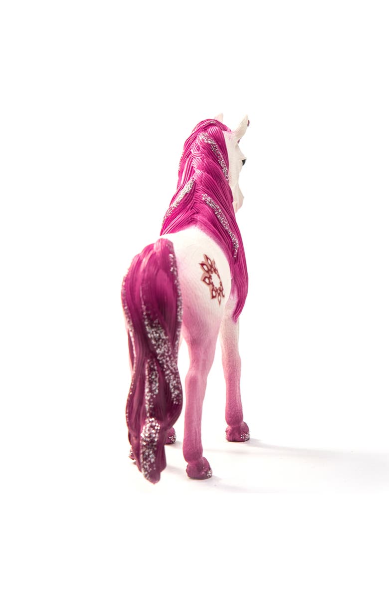 Schleich Bayala Mandala Unicorn Mare, Collectible Toy Figure, Kids Ages 5+, Alternate, color, Multicolored
