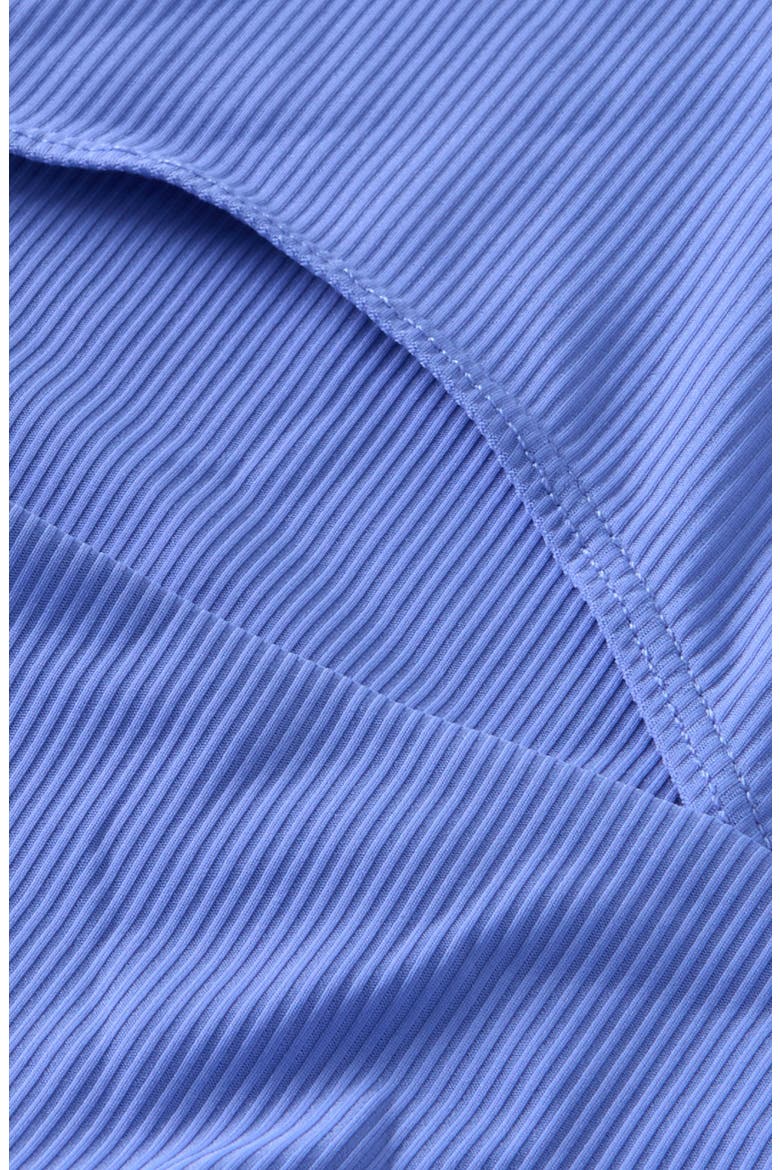 Kids' Deuce Ribbed Bodice Pleated Skirt Dress, Alternate, color, BLUE PERSIA