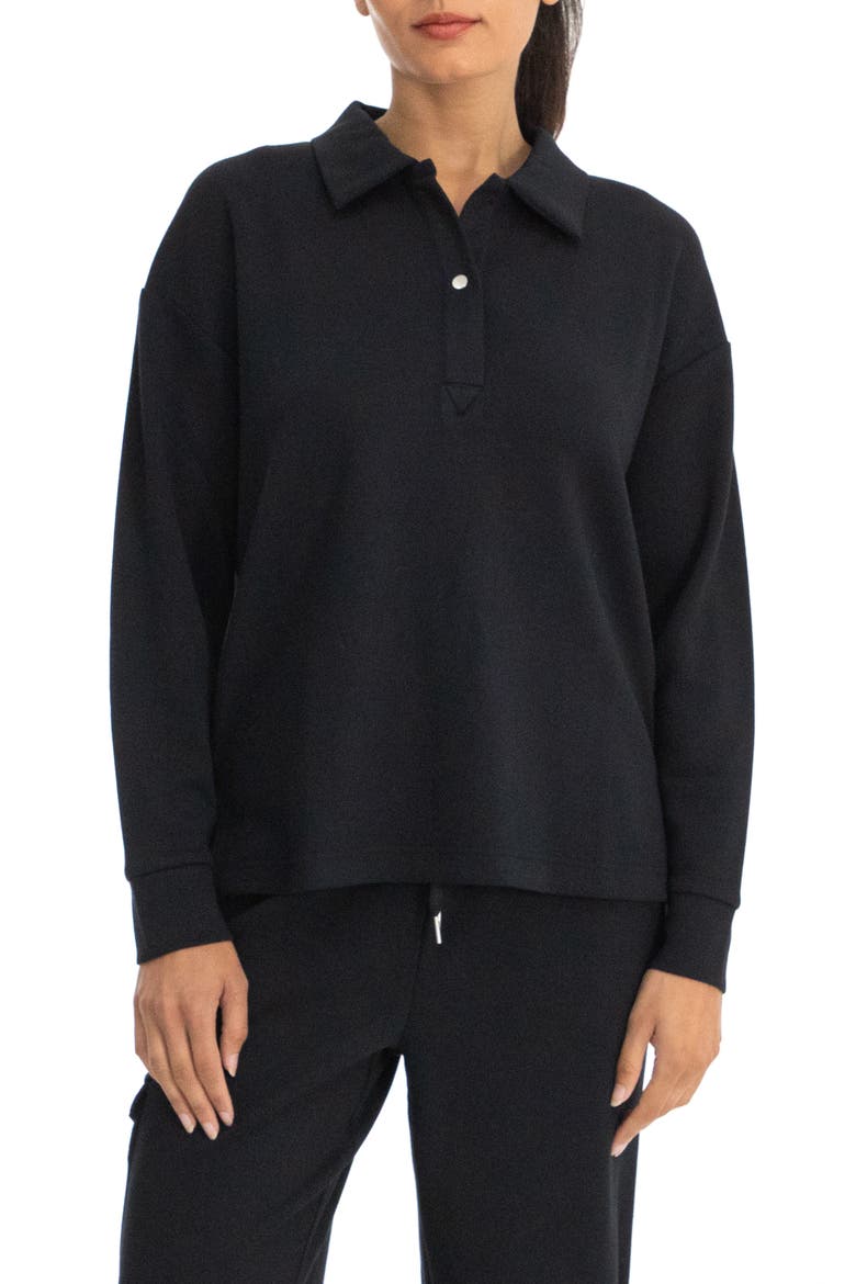 Polo Tunic, Main, color, BLACK BEAUTY