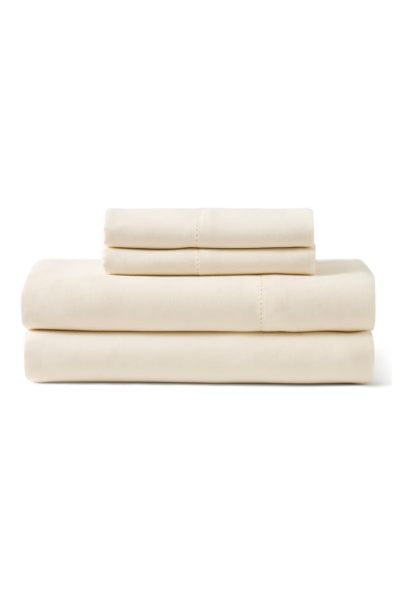 Ladder Stitch 300 Thread Count Sheet Set, Main, color, IVORY