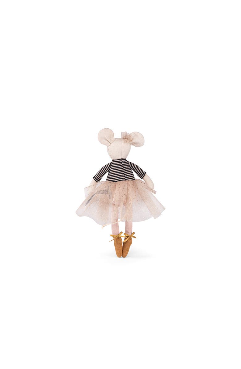 Moulin Roty Mouse doll Suzie, The Little school of dance Dolls, Alternate, color, White