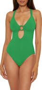 Becca Marble Canyon Ring One-Piece Swimsuit