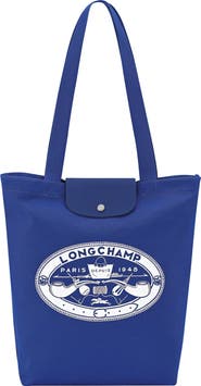 Longchamp x Constantin Riant Le Pliage Cotton Canvas Tote