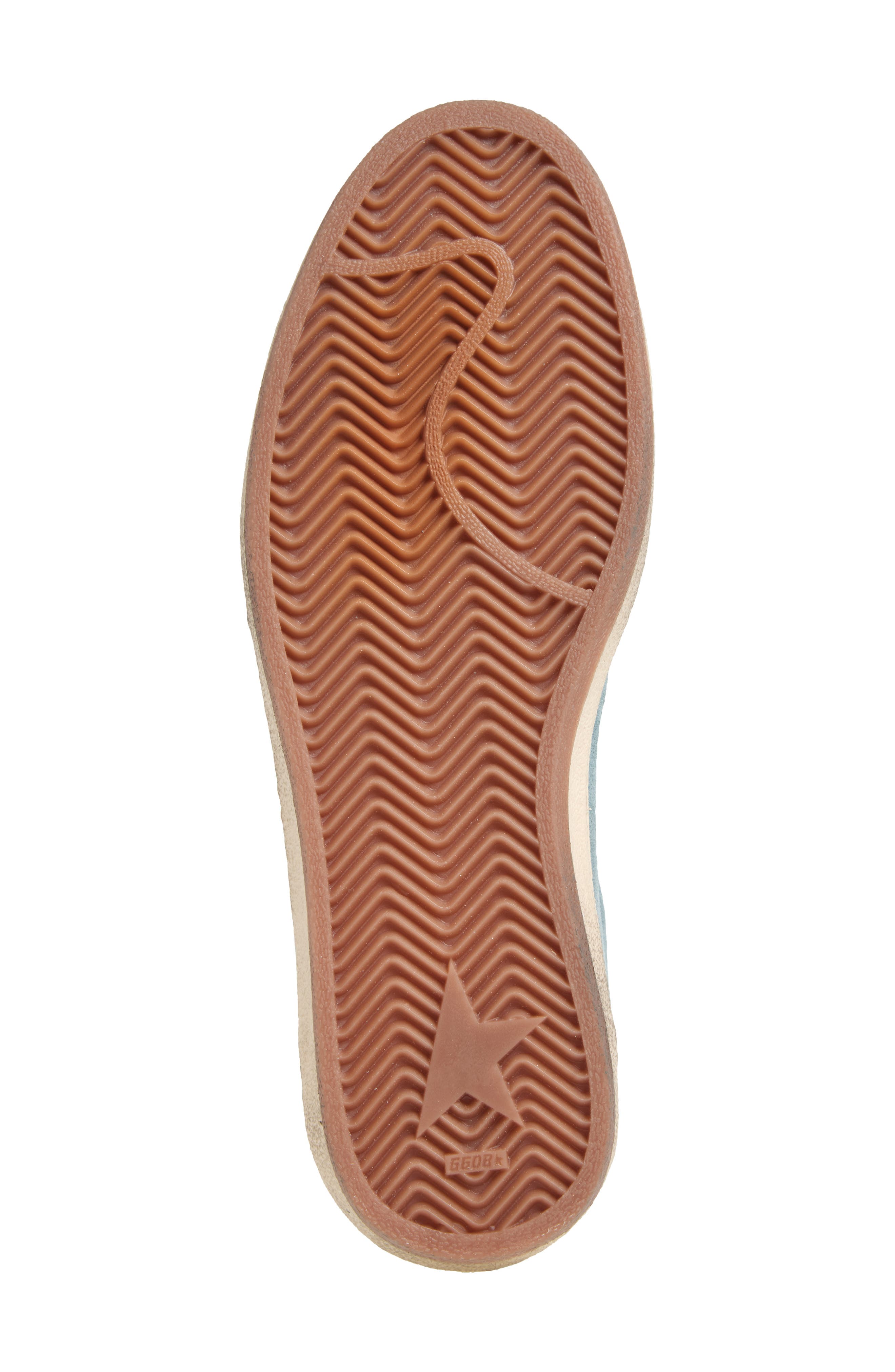 Golden Goose Ball Star Low Top Sneaker, Alternate, color, Silver Blue/ Light Yellow