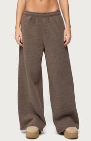 EDIKTED Laulie Wide Leg Sweatpants