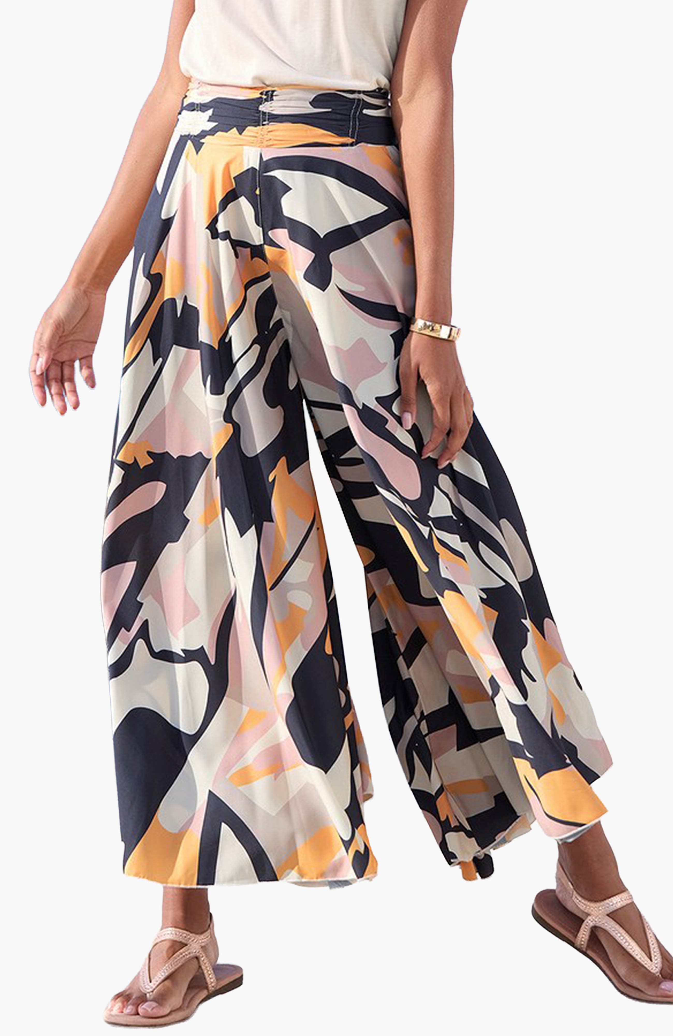 Navy Printed