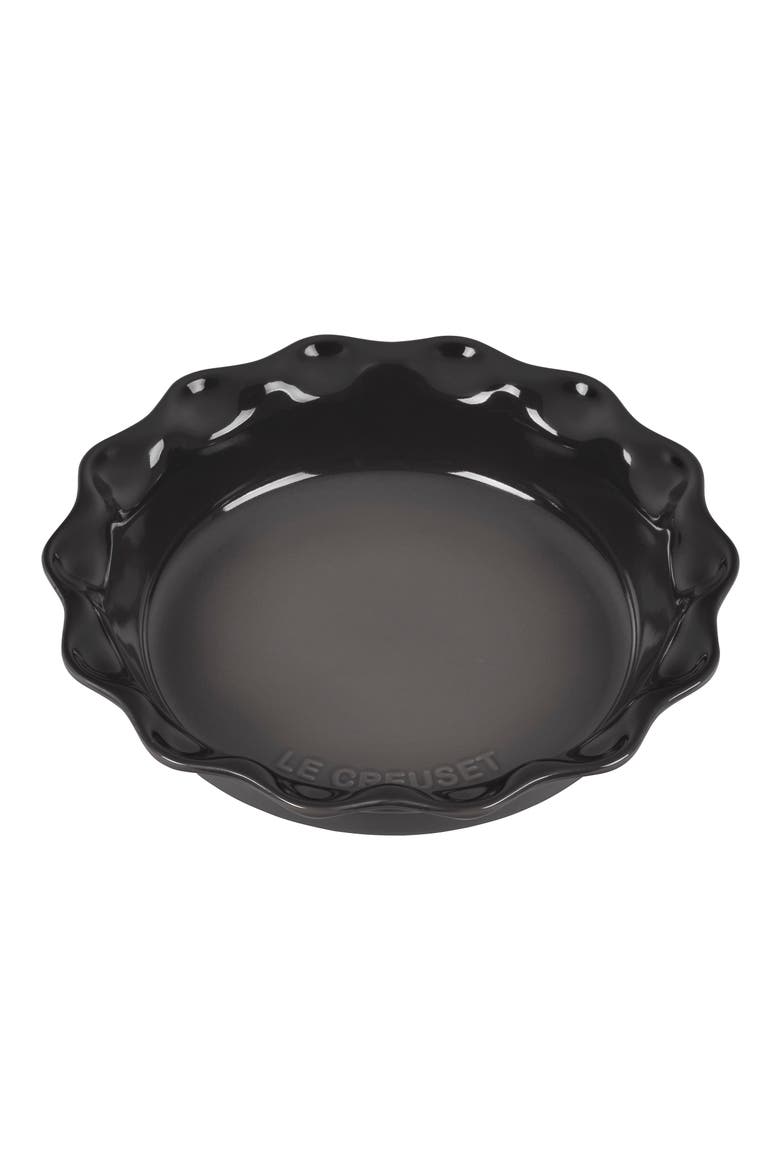 Heritage 9-Inch Stoneware Pie Dish, Main, color, OYSTER