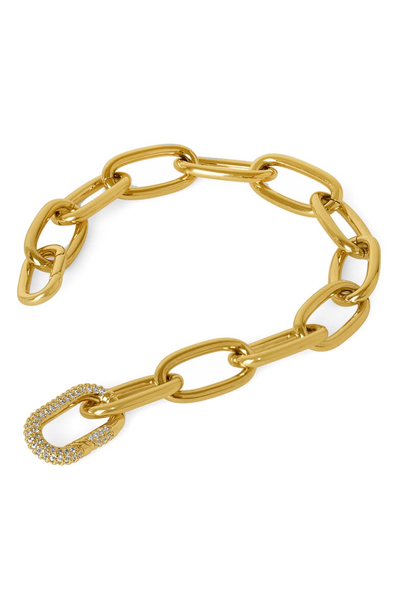 Dean Davidson Solene Pavé Statement Link Bracelet, Alternate, color,