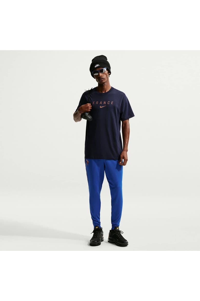 Men's Nike Blue France National Team Wordmark T-Shirt, Main, color, Blue