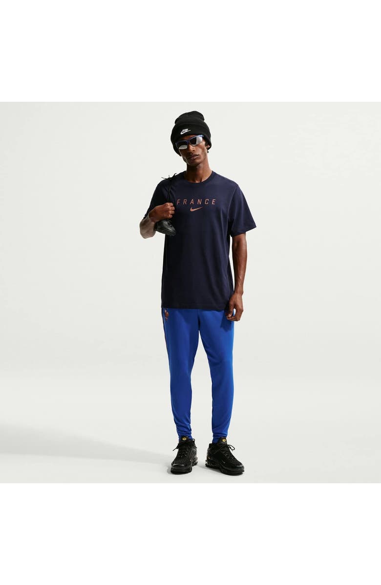 Nike Men's Nike Blue France National Team Wordmark T-Shirt, Main, color, Blue