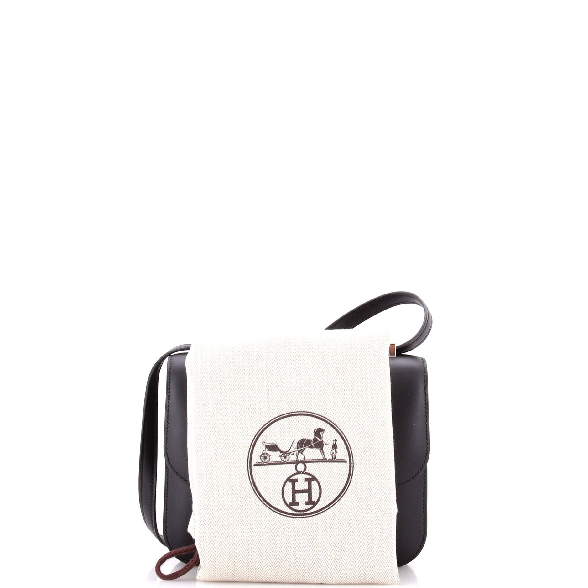 Pre-Owned Hermes Studio Constance Bag Monsieur 18, Alternate, color, Noir