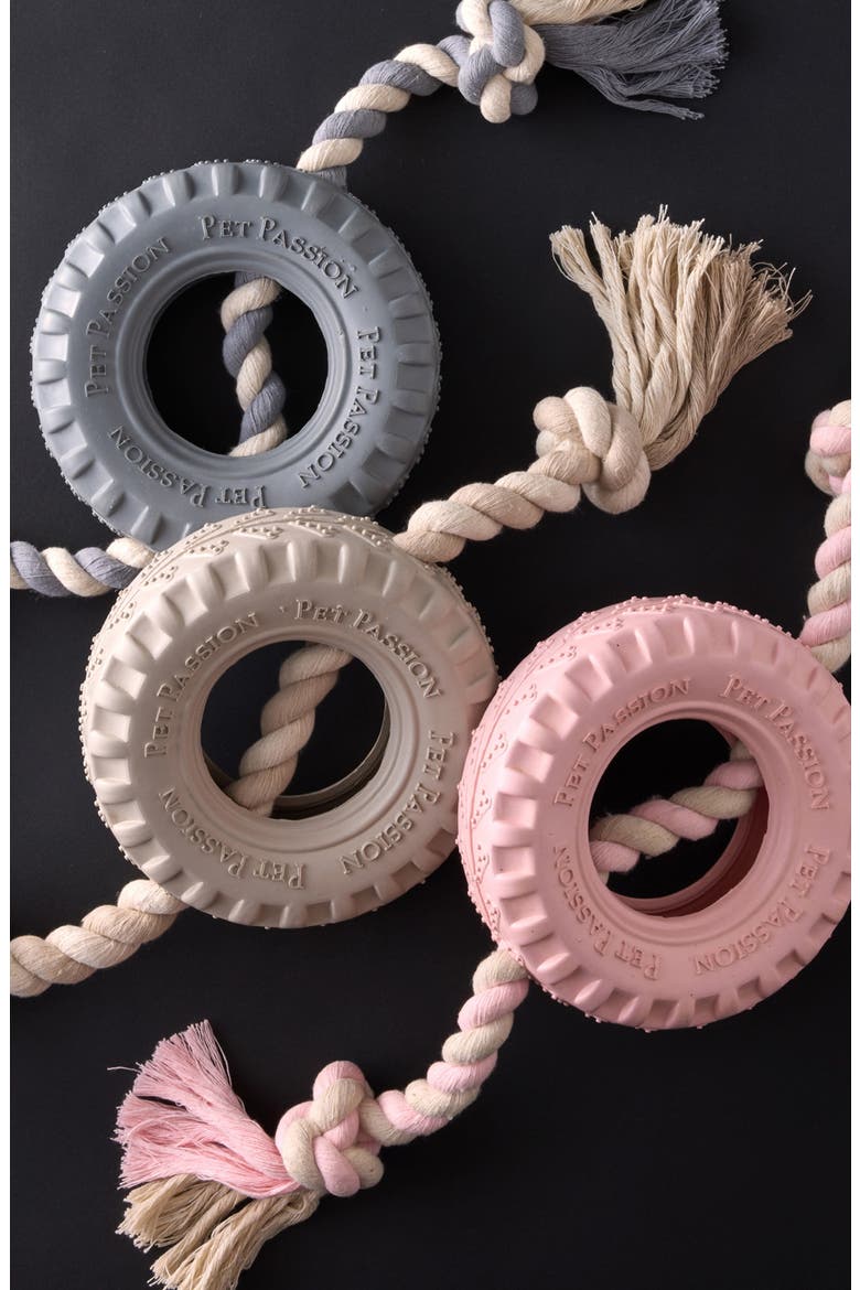 Tracker Tug Toy, Alternate, color, BLUSH