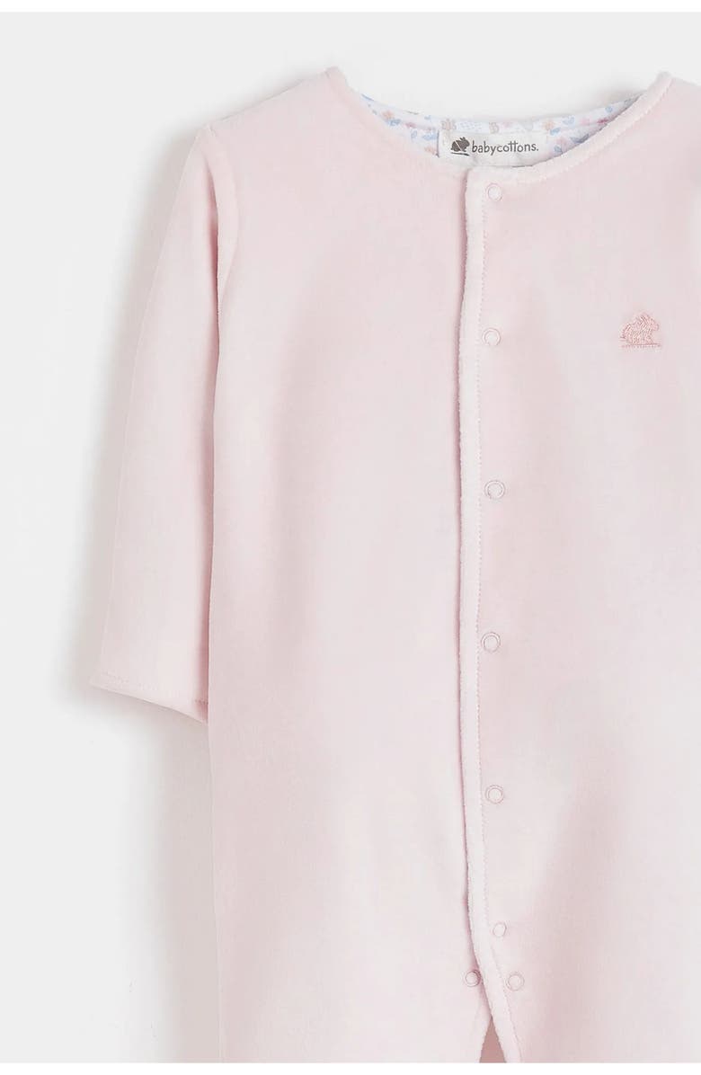 Babycottons Caramel Plush Coverall for Infant, Alternate, color, Pink