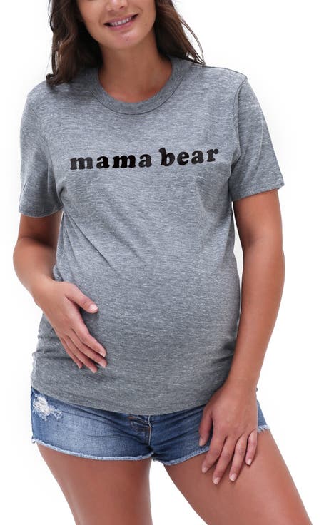 Mama Bear Triblend Tee Shirt