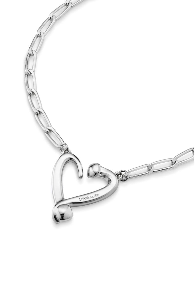 Twist of Love Necklace, Alternate, color, Silver