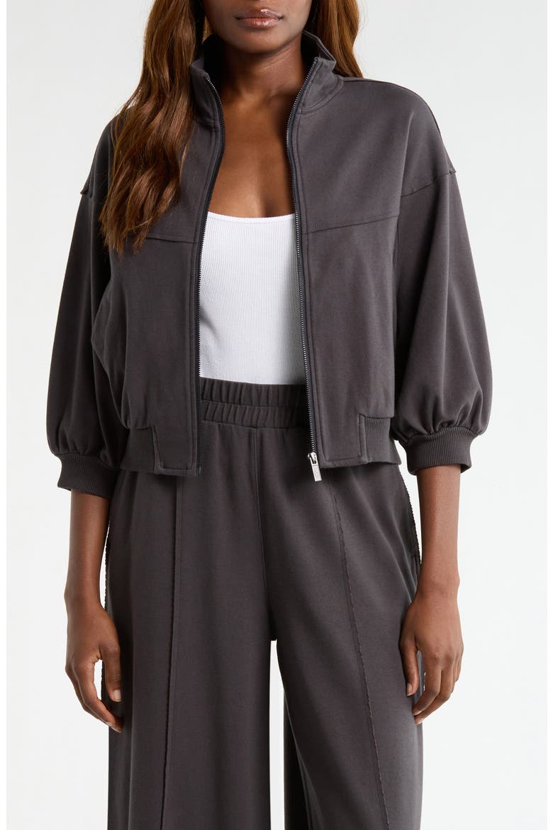 Kayleigh Zip Front Jacket, Main, color, INK