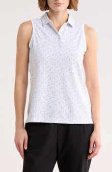 Peter Millar Final Touch Banded Sleeveless Top