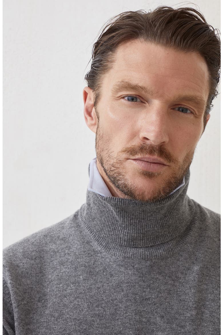 Turtleneck sweater, Alternate, color, Slate