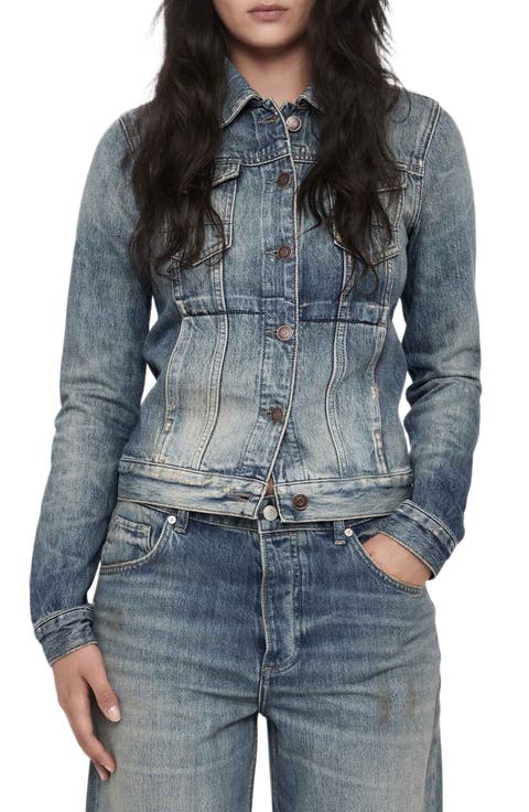 Fitted Trucker Jacket