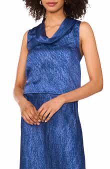 Vince Camuto Cowl Neck Sleeveless Top