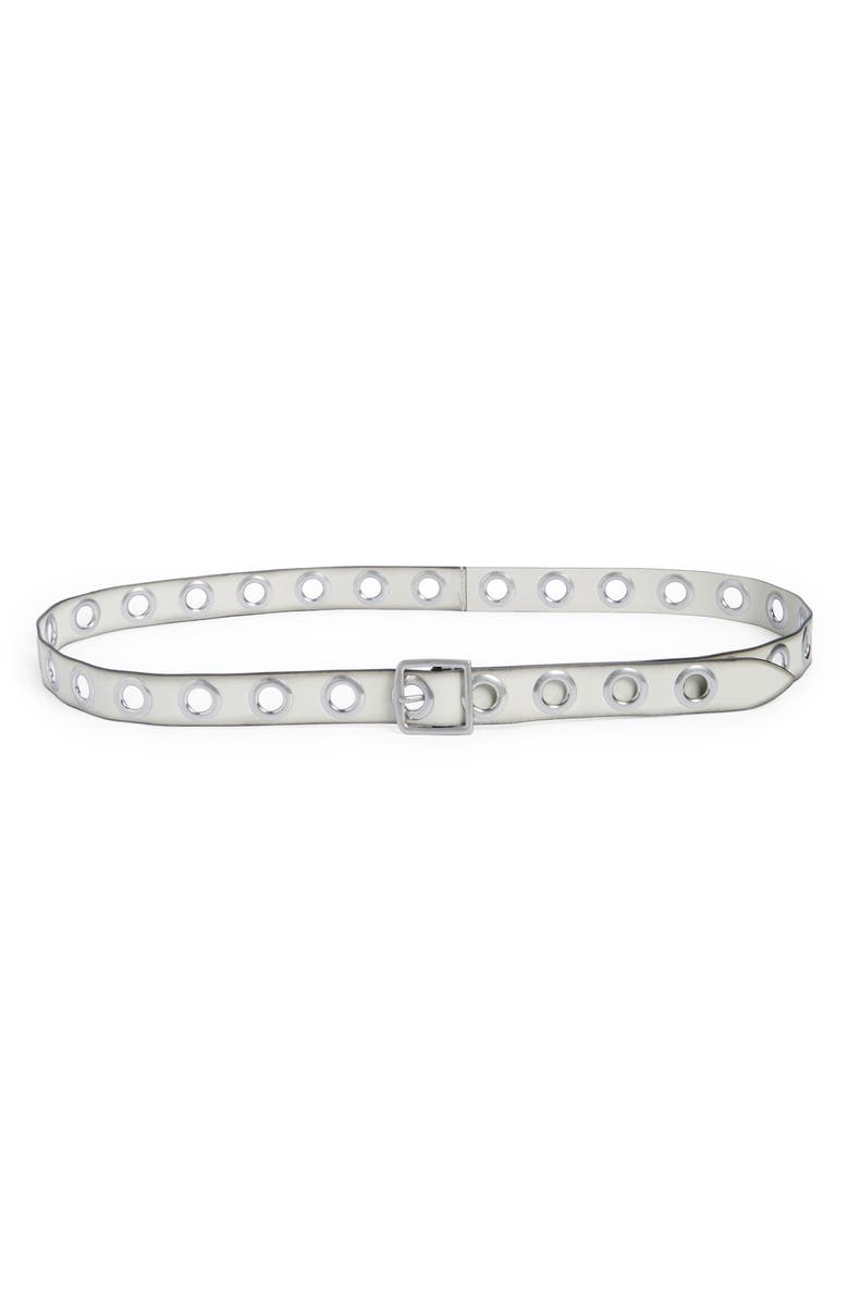 Isabel Marant Delicia Eyelet Leather Belt, Main, color,