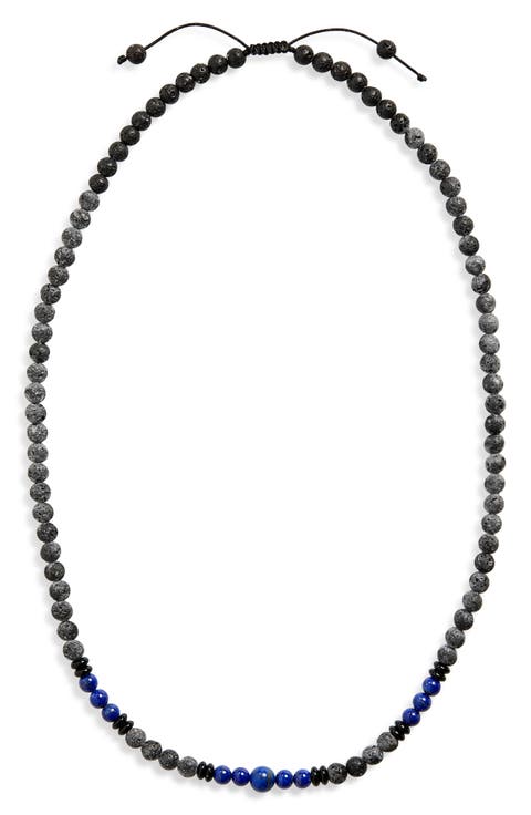 Men's Spirit Beaded Necklace