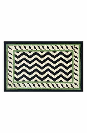 Chevron Border Indoor/Outdoor Doormat