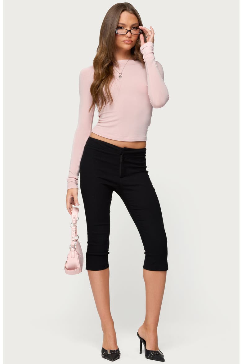 Embry Boat Neck Raglan Sleeve Top, Alternate, color, LIGHT-PINK