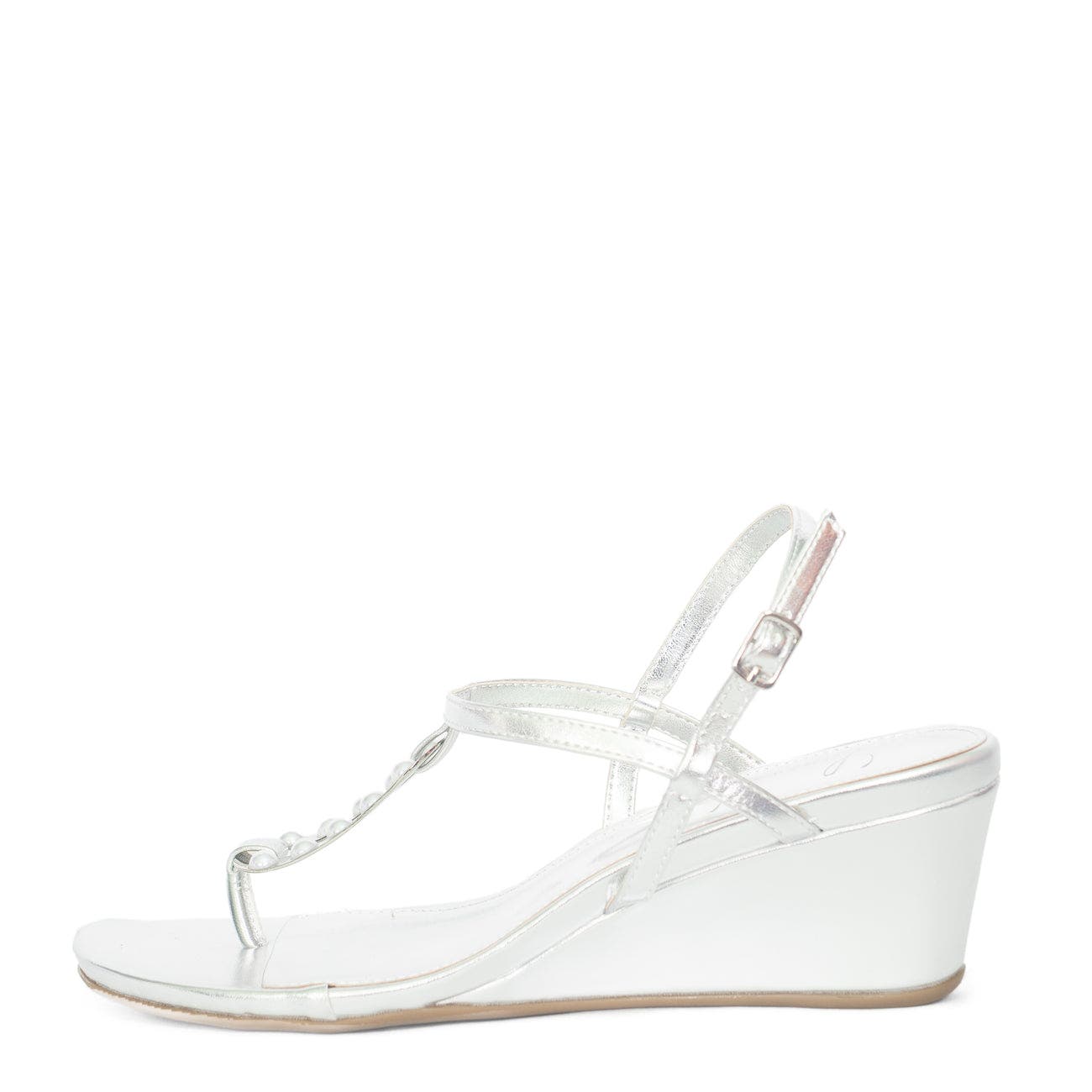 Lauren Lorraine Laynie Sandals, Alternate, color, Silver