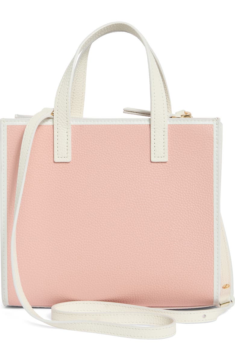 Marc Jacobs Bicolor Border Bold Grind Mini Grind Tote, Alternate, color, Misty Rose Multi