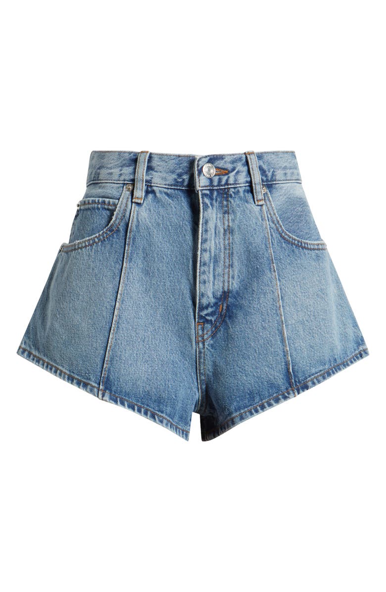 FRAME The Tilt High Rise Denim Mini Shorts, Alternate, color, Juna