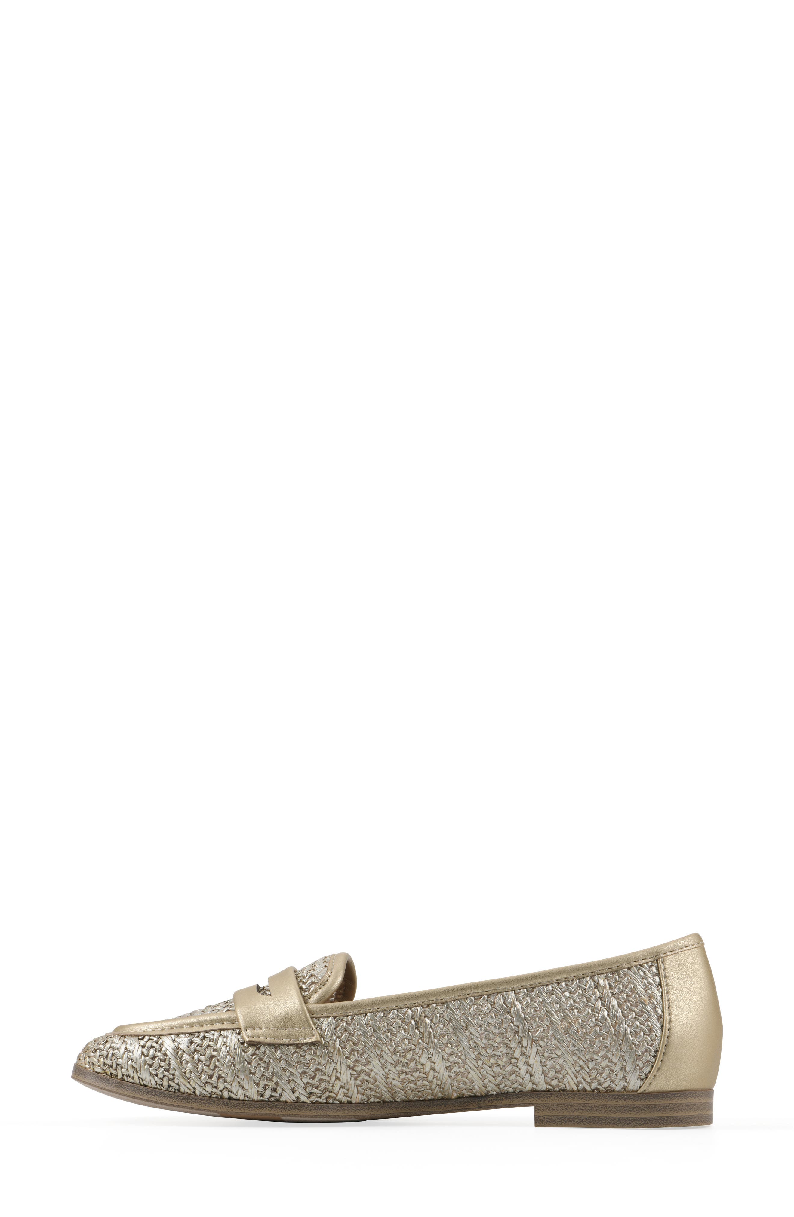 North Loafer, Alternate, color, LIGHT GOLD/ SMOOTH