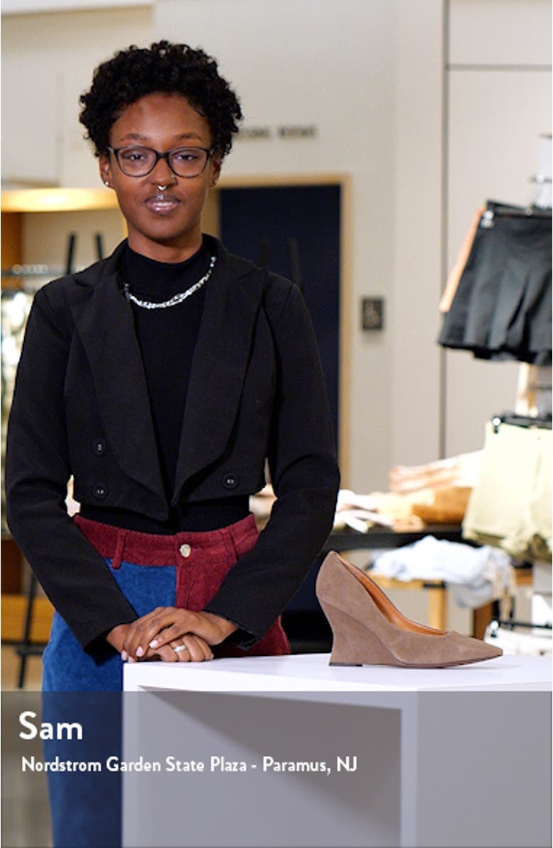 Carina Square Toe Wedge Pump, sales video thumbnail