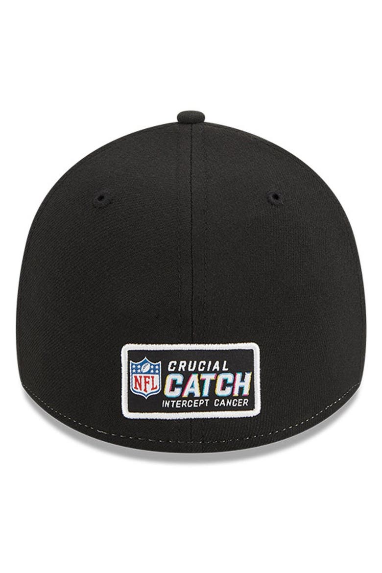 Men's New Era  Pink Carolina Panthers 2023 NFL Crucial Catch 39THIRTY Flex Hat, Alternate, color, Pink
