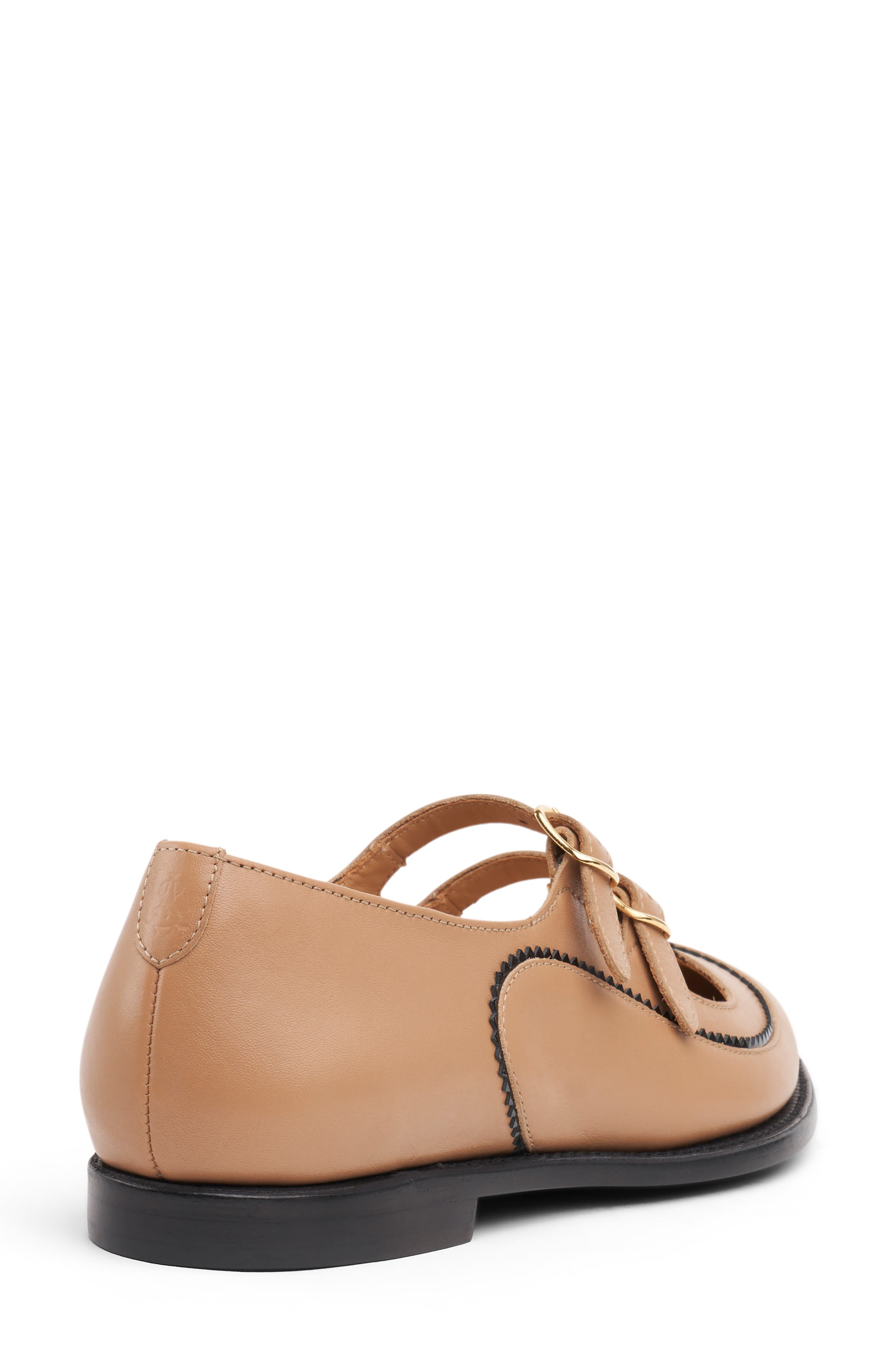 Miss Margo Mary Jane Flat, Alternate, color, CAMEL