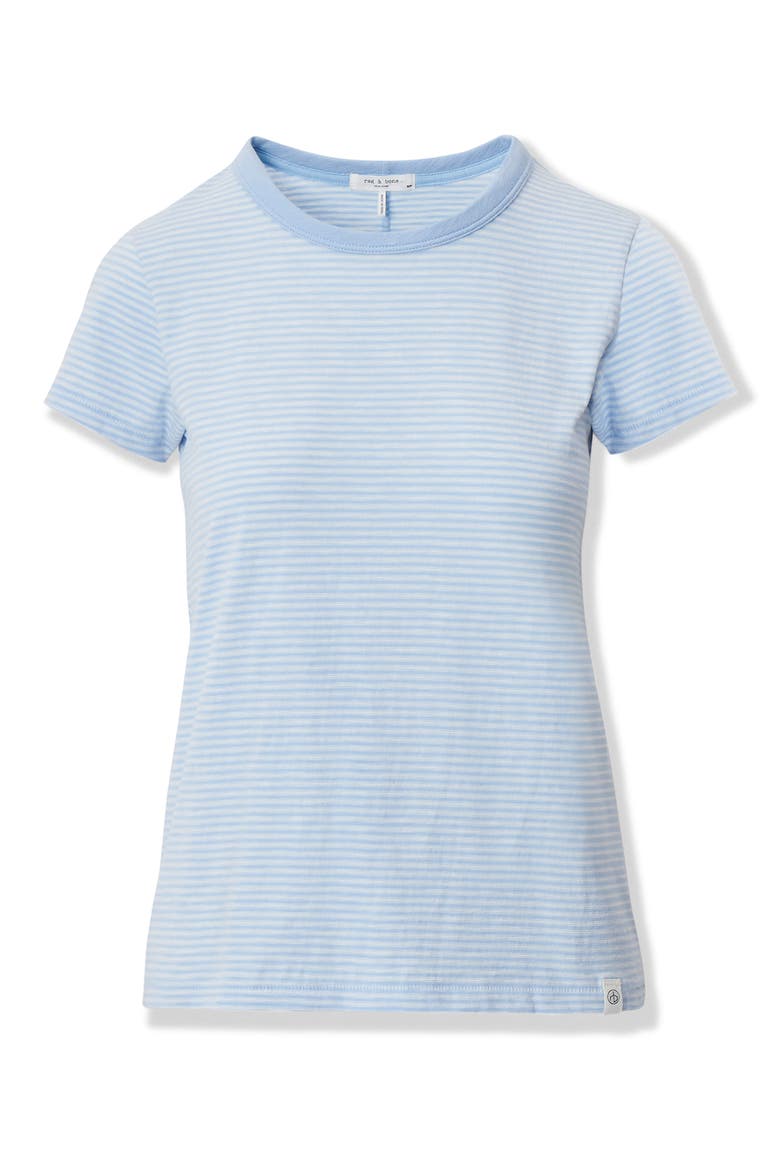 The Slub Stripe T-Shirt, Alternate, color, PERIWINKLE WHITE BLUE MULTI